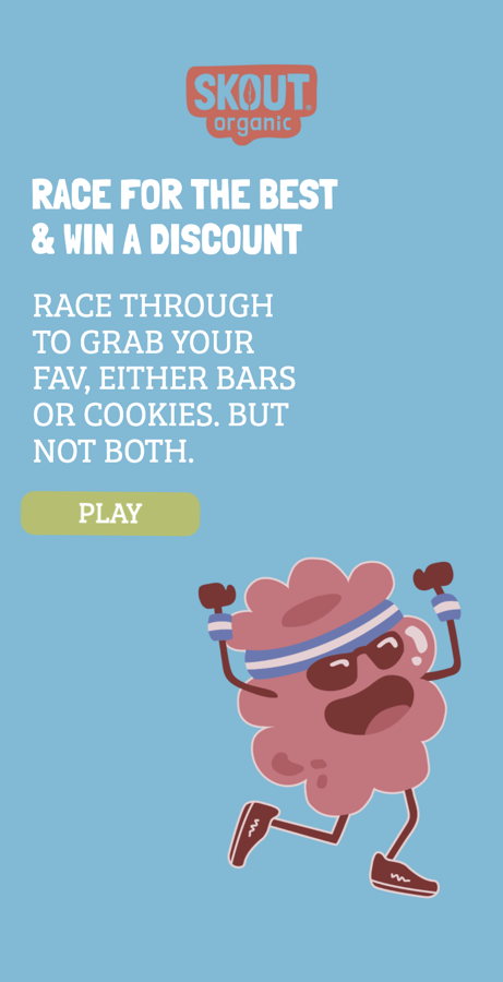Skout Organic snack race